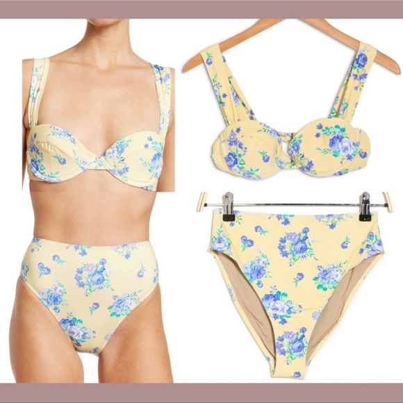 BRAND NEW WEWOREWHAT SWIMSUIT!!! Includes both top and bottom!!!! - Picture 1 of 8